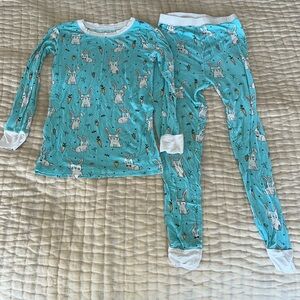 Little Sleepies Easter rabbit bunny pajamas (retired print) | 7/8
